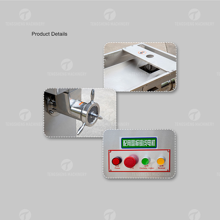 4KW Mashed Meat Mincer Machine Electric Commercial stainless steel multifunctional