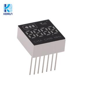 China 15x16mm 4 Digit Seven Segment LED Display Yellow Colour For Microphone wholesale