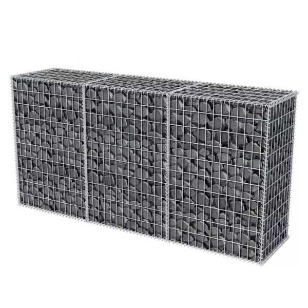 Customized Aperture Galvanized Welded Gabion Boxes for Stone Retaining Wall Solution