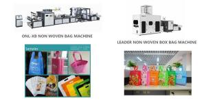 ONL-XB700 Laser Metal Plate Non Woven Soft Loop Handle Bag Making Machine