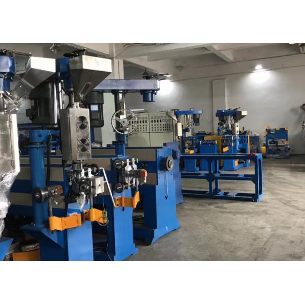High Speed Pvc Cable 80+35 Extruder Line Wire Extruder Machine