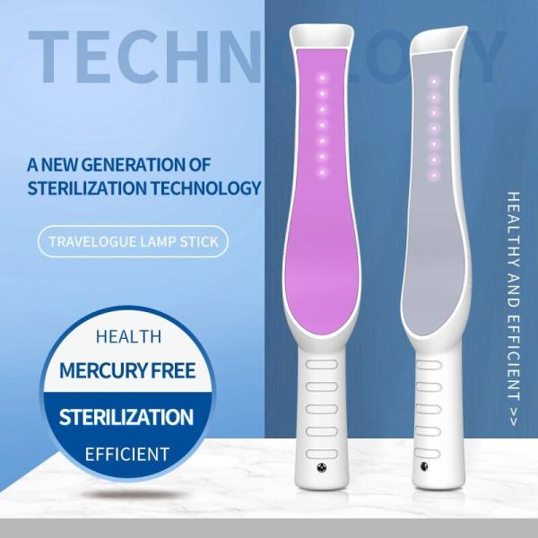 2W USB Portable Rechargeable Sterilization Disinfection UV Lamp