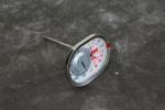 Wide Screen Oval Shape Oven Temperature Gauge , Digital Baking Thermometer