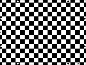 China Chessboard Distortion Camera Resolution Test Chart Custom Size For Imaging Tests wholesale