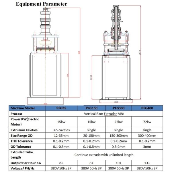 Versatile Vertical Extruder For High Performance Plastic Production Solutions