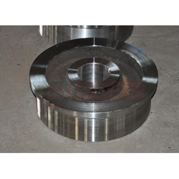 Large Capacity Transfer Cart Accessories Steel Rails Single Flanged Track Wheels