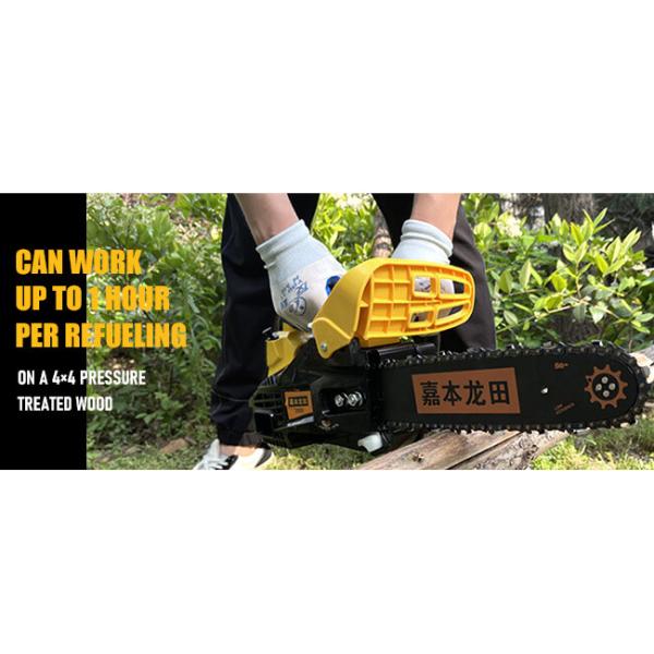 2500 0.9KW Gasoline Chainsaw 25.4cc Small Petrol Tree Cutting Machine