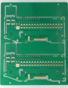 China Customized Green Soldermask PCB Prototype with Gold Finger Board from Our Top Manufacturing Process wholesale