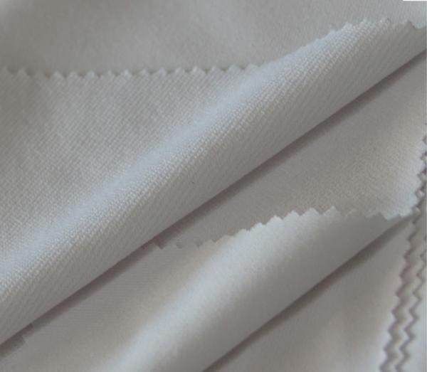 Quality Lightweight Smooth Circular Knit Fabric 100% Polyester Waterproof For Running Coat for sale