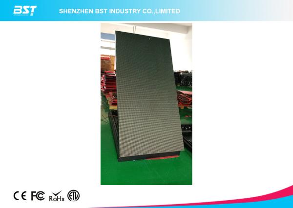 Quality Small Mobile P4 Front Service Led Display Screen With High Contrast / 1/8 Scan for sale