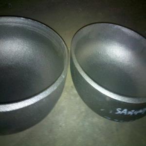China Black Painting 24 Inch 600MM Carbon Steel Buttweld Caps wholesale