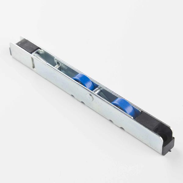 12mm Width Adjustable Door Double Roller Nylon Wheel Groove Roller Door Flat Roller
