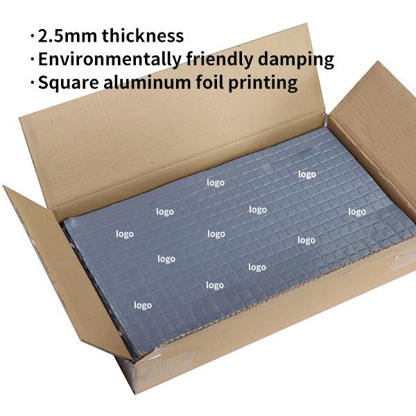 Quality 2.5mm automobile sound insulation and noise reduction pad / Car Sound Deadening Mat for sale