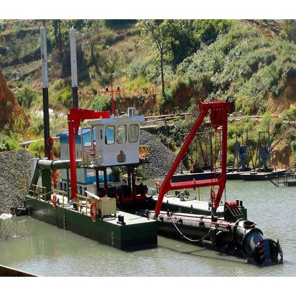 Full Hydraulic 12 Inch Cutter Suction Sand Dredger