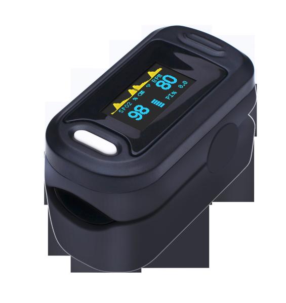 Quality ISO Warning Display Blood Testing Oled Fingertip Pulse Oximeter for sale
