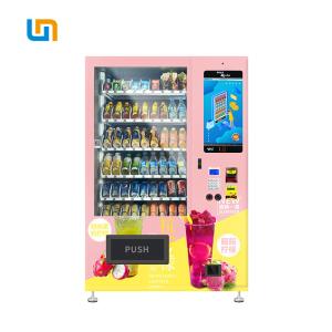 China Intelligent Credit Card Milk Drinks Orange Juice Vending Machine With Touch Screen, Popular Touch Screen Vending,Micron wholesale
