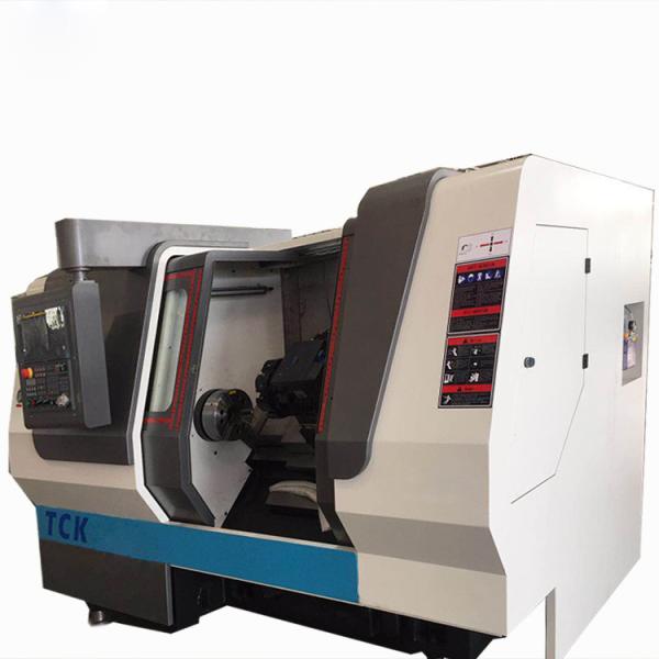 Quality Horizontal CNC Lathe Machine / Turning Metal Lathe Slant Bed CNC Center for sale