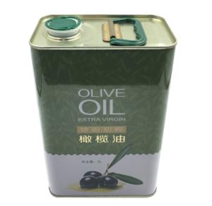 China 15L Soybean Cooking Oil Can Packing PMS Printing wholesale