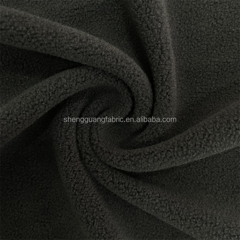 Soft Comfortable Hand Feeling 100% Polyester Micro Polar Fleece Fabric for Garment