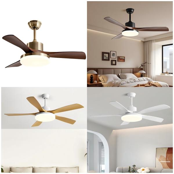 wholesale Dimmable Lamp E27 Socket LED Bulb 5 Blade Fan Light Led Bulb With Fan