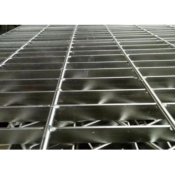 Stainless Steel 316 Galvanized Bar Grating Non Flammable metal grating platform