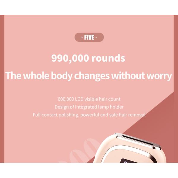 Ice Cool Ipl Laser Hair Epilator Removal Machine Permanent Painless Hair Remover Device