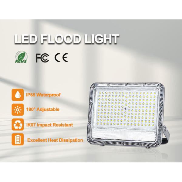 6500K 10000lm Luminous Outdoor LED Flood Lights For Industrial