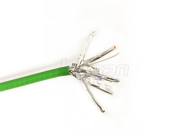 Quality High Speed Cat6 Utp Lan Cable , Cat6 Shielded Ethernet Cable Foamed PE Insulation Foil for sale
