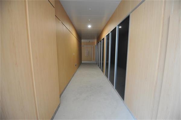 Aluminium Composite Decorative Metal Wall Panels Interior Wood Grain Looking