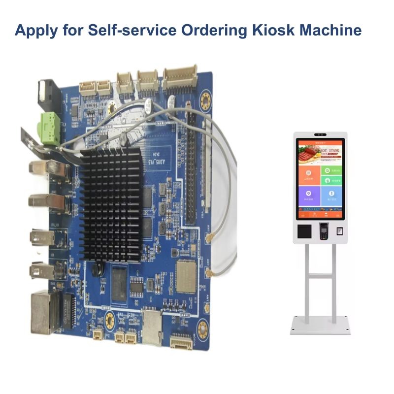 JLD-A03 4K Kiosk Android12 Embedded Development Mainboard ARM Mali-G31 Mp2