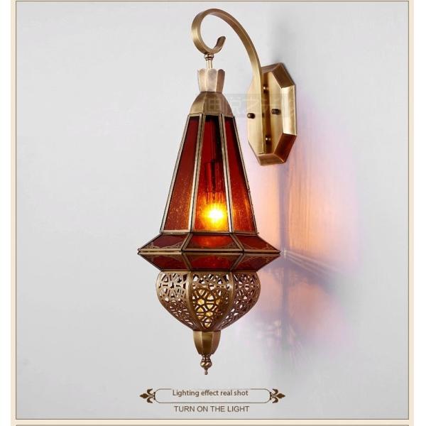 Switch Control Hotel Copper Light Sconce Vintage Copper Wall Sconce