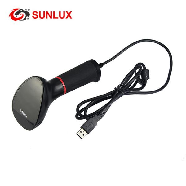 Quality Rugged Black 2D QR Aztec Code Barcode Scanner for sale