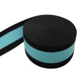 Blue Stripe Nylon Elastic Webbing 30mm Knitted Elastic Band For Drawstring Bag