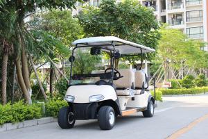 CE Certificate 6 Seats Golf Carts Backward Seats