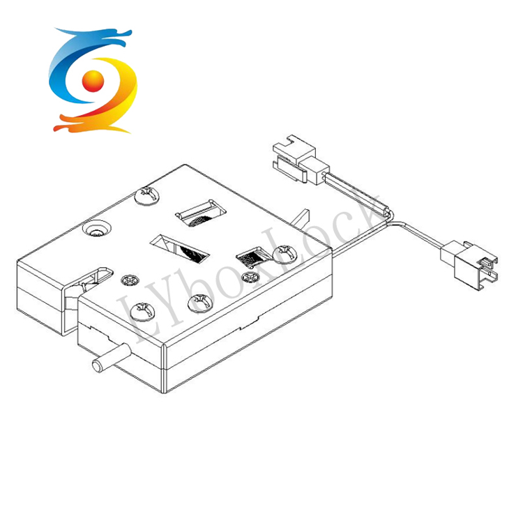 Custom Electromagnetic Latch Lock SPCC Self Service Cabinet Lock
