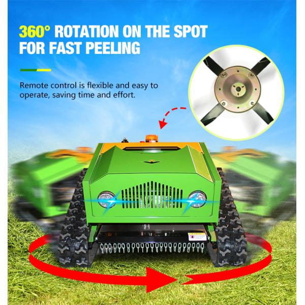 GPS Self Propelled Electric Start Lawn Mover Robot Gasoline Mini Remote Control Lawn Mower for Sale