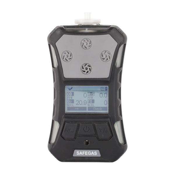 Rugged And Durable Multi Gas Detector CO 0-1000PPM With Built-In Sampling Pump