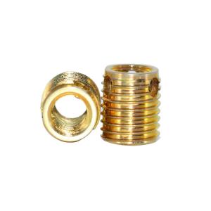 China M4 Self Tapping Thread Insert With Hole On One Side M5 For Plastic wholesale