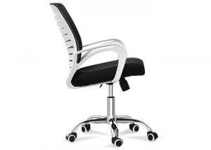 Conference Visitor Reception Middle Back Ribbed Office Chair