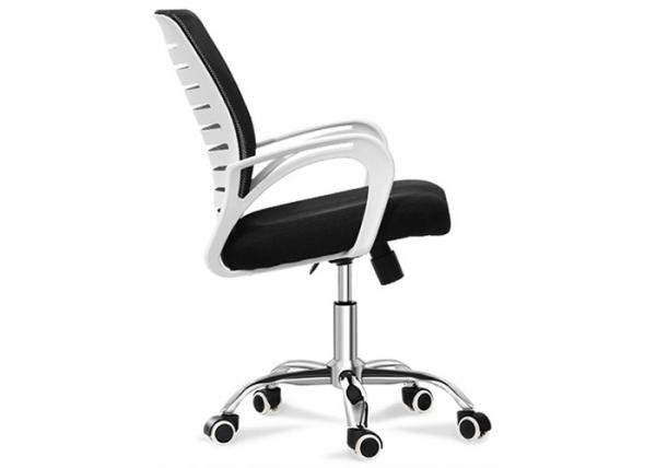 Quality Conference Visitor Reception Middle Back Ribbed Office Chair for sale