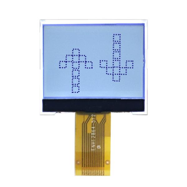 Quality 300Cd/M2 Brightness COG LCD Module 3.0Volt High Contrast Ratio for sale