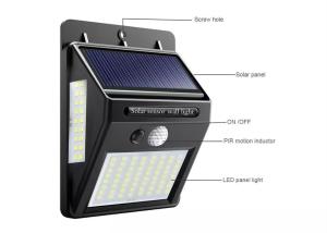 China IP65 SMD2835 LED PIR Motion Sensor Wall Light Solar Powered For Garden wholesale