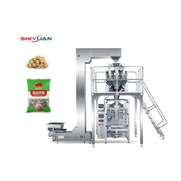 20-60bags/min Bean Packing Machine , Automatic Sugar Packing Machine 3KW