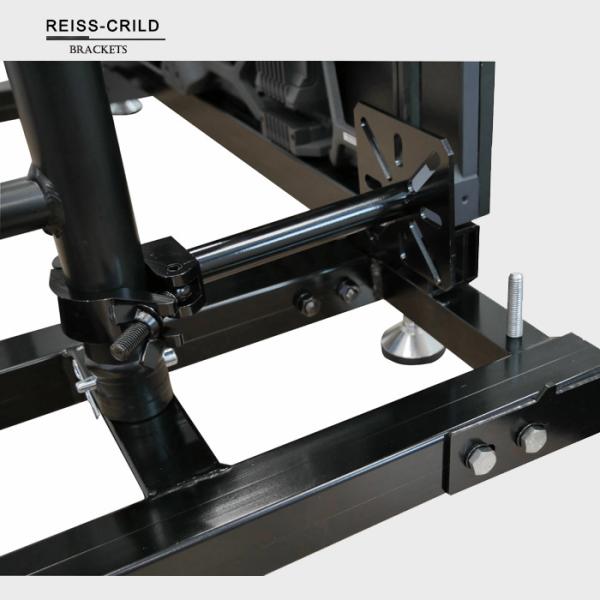 Quality Stage background LED screen display Aluminum Customized floor standing bracket for sale