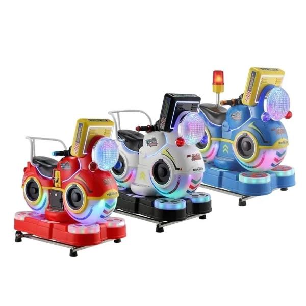 Quality Amusement Game Center Suitable Coin Operated Kiddie Rides with Interactive Game LCD Screen for sale