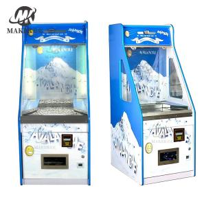 China Single Player Black Arcade Coin Pusher Machine With Bill Acceptor wholesale