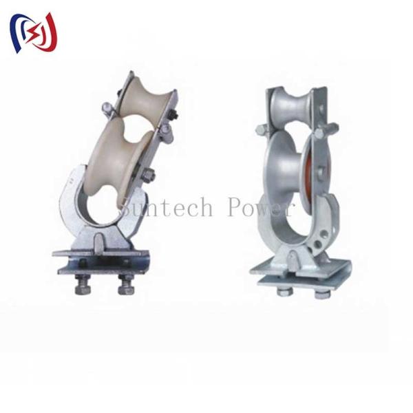 Quality Crossarm Mounted Conductor Stringing Blocks 20KN Transmission Stringing Blocks for sale
