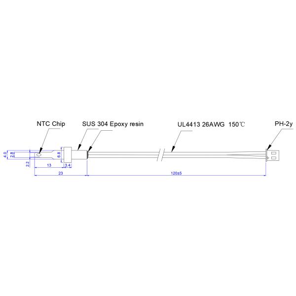 Versatile Ntc Temperature Sensor For Household Appliances