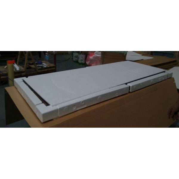 125cm Length Solid Wood Flush Doors White Single Flower Painting