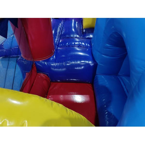 Simple inflatable mini combo castle for commercial actitivies small inflatable combo castle for baby